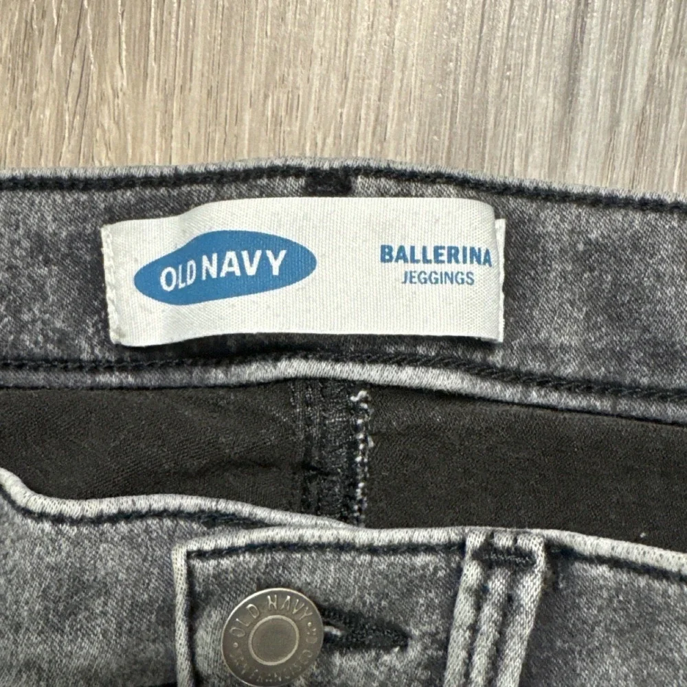 Old Navy Kids Girls Ballerina Jeggings Dark Wash Acid Wash Size 14‎
